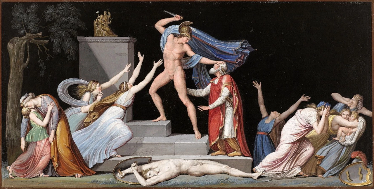 La morte di Priamo